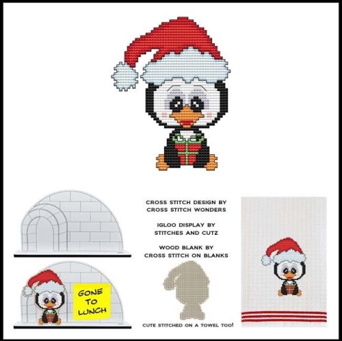 (image for) Little Monthly Penguin - DECEMBER